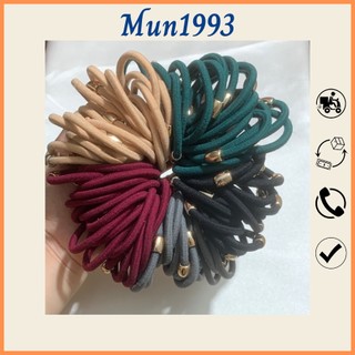 Dây chun buộc tóc, cột tóc đơn giản dễ thương cho bạn nữ Mun1993