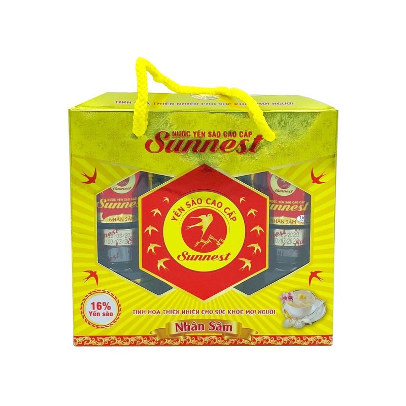 Yến sào Sunnest dành cho người lớn, giúp bồi bổ sức khoẻ, tăng cường đề kháng