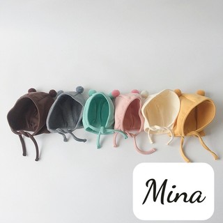 Mũ cục bông cho bé nhà Mina