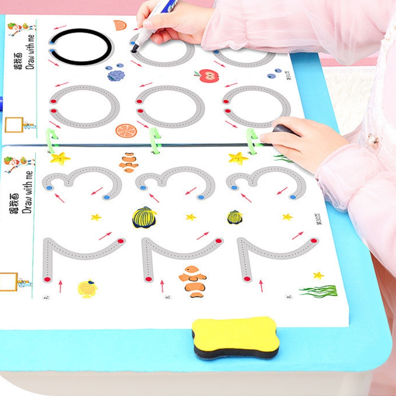 Sách tập viết xóa được
