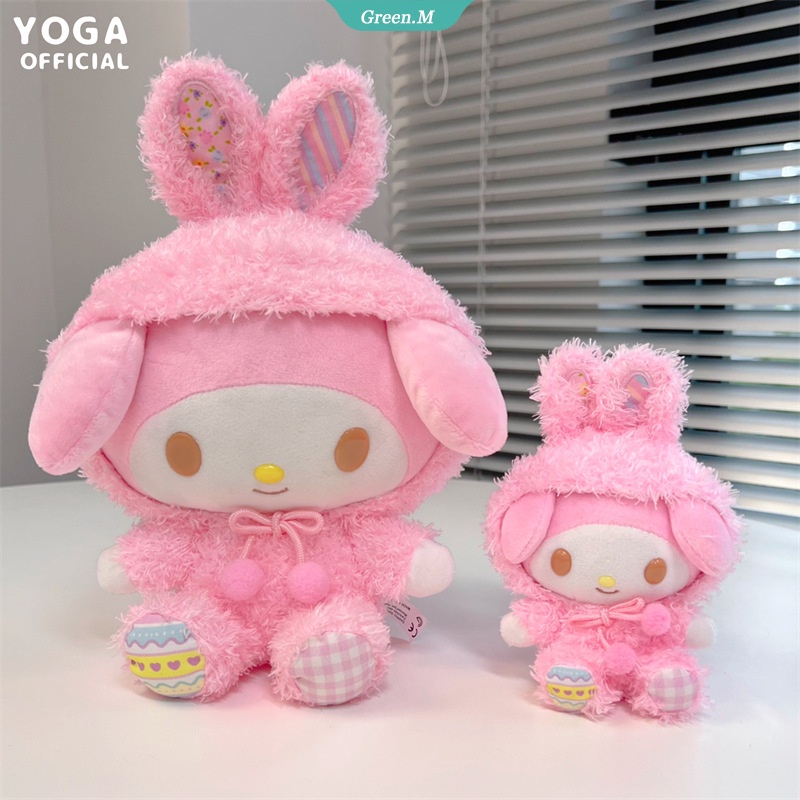 Sanrio Thú Nhồi Bông Hình Kuromi My Melody Cinnamoroll Hello Kitty Đáng Yêu Mềm Mại Cho Bé Gái