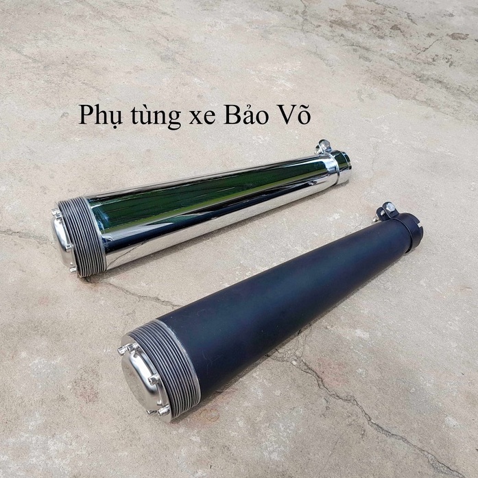 Pô xe máy classic phong cách giống Trapp