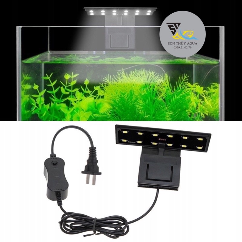 Đèn Led Hồ Cá, Thuỷ Sinh JENECA X3 | Đèn Led Kẹp