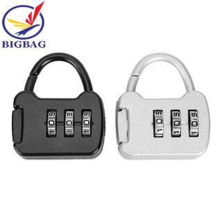Ổ khóa mật khẩu 3 số mini bằng kẽm dùng cho vali