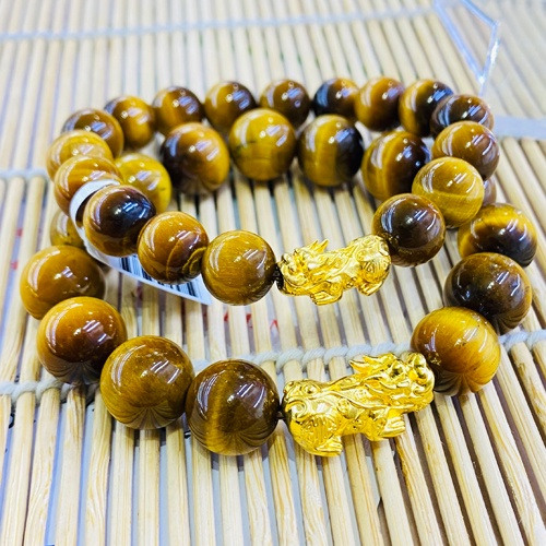 Vòng tay Đá phong thủy mix Tỳ hưu Tài Lộc cho Nam Nữ hợp mệnh may mắn bình an - Luck Ring