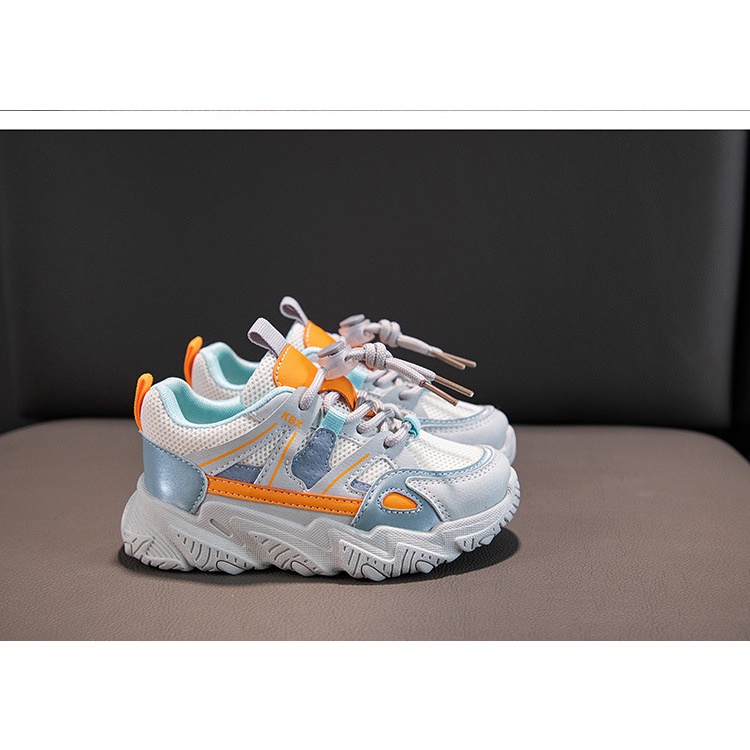 Children's old daddy shoes new mesh breathable girls' sports shoes Korean version of the boys' running shoes