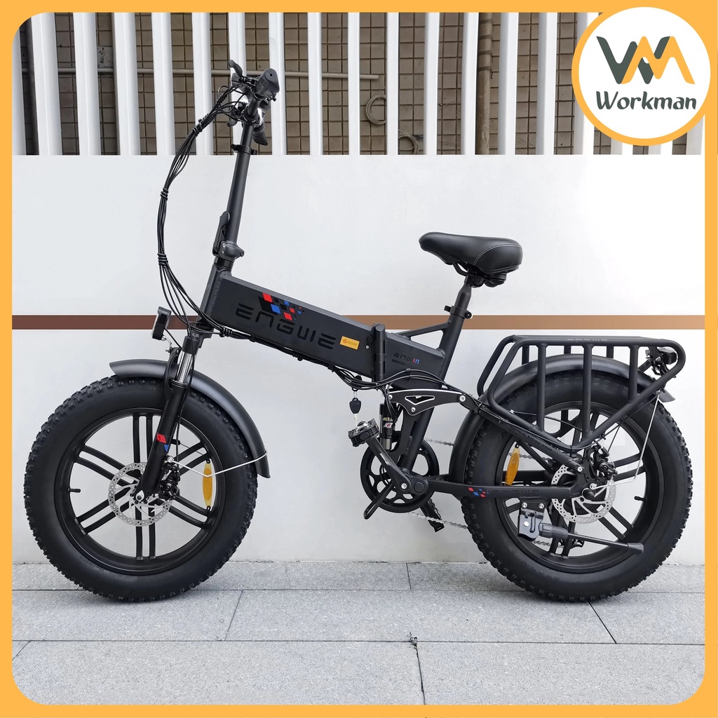 Xe Đạp Điện Trợ Lực Gấp Gọn ENGWE X - Xe Đạp Bánh Béo -  Tốc Độ Tối Đa 45km/h
