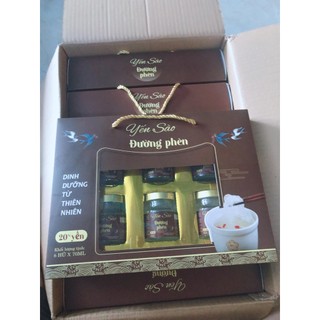 Yến Sào đường phèn ( Hộp 6 hũ x 70ml )