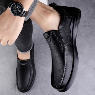 Giày Lười Chất Liệu Da Thời Trang Cho Nam