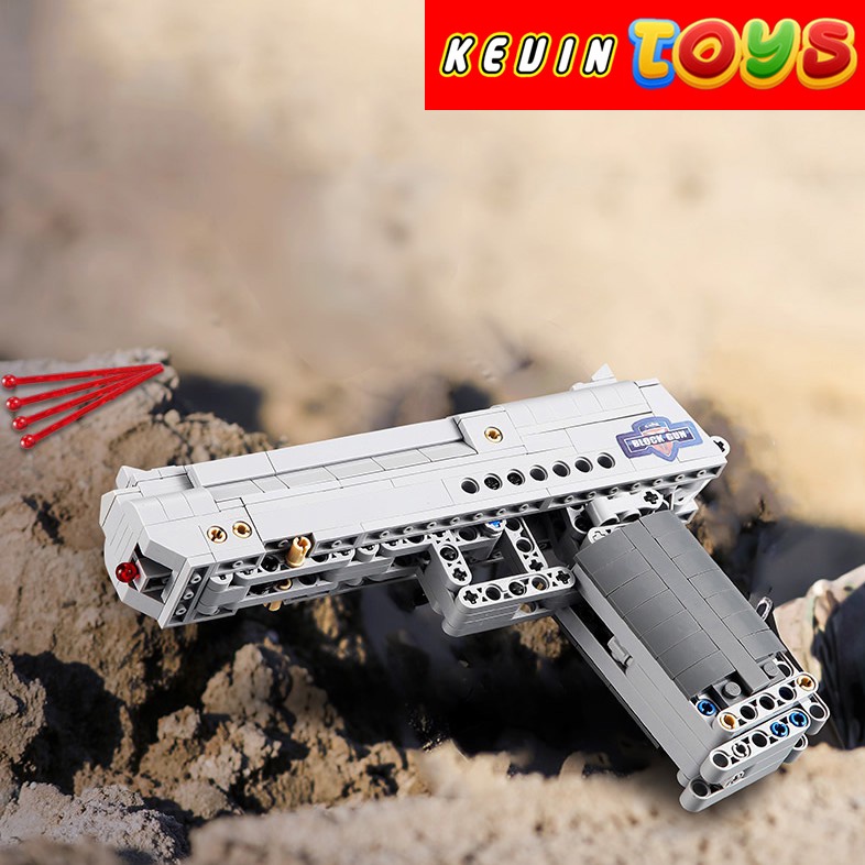 Đồ Chơi Lắp Ráp Kiểu LEGO Mô Hình Súng Lục Desert Eagle Cada PUBG CS:GO C81007 Với 300 + Mảnh Ghép