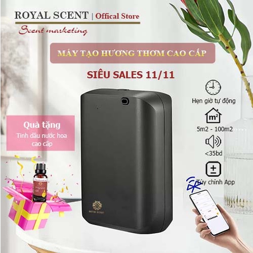 Máy khuếch tán mùi hương phòng công nghệ Nano không sử dụng nước, diện tích lớn