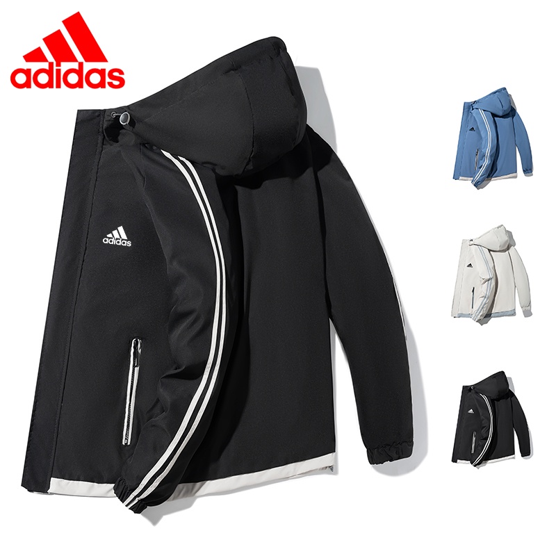 Áo Khoác Thể Thao adidas Có Mũ Trùm Cá Tính Dành Cho Nam