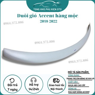 Đuôi gió xe Huyndai Accent 2018-2019-2020-2021-2022-2023,2024 loại liền cốp-HÀNG MỘC TỰ SƠN
