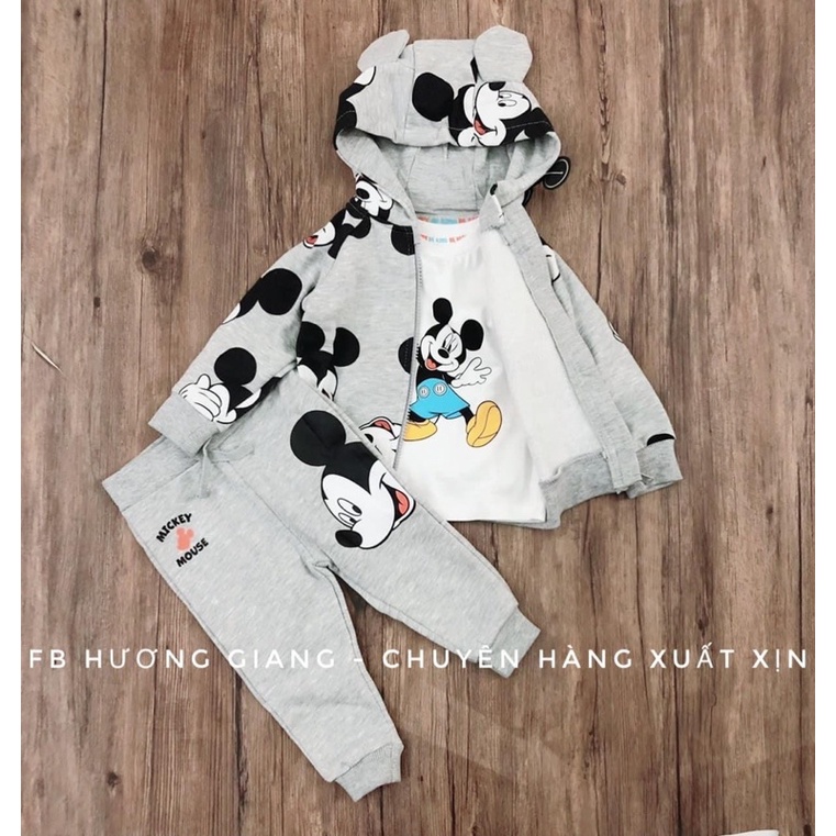 Set quần áo Mickey hàng dư xịn