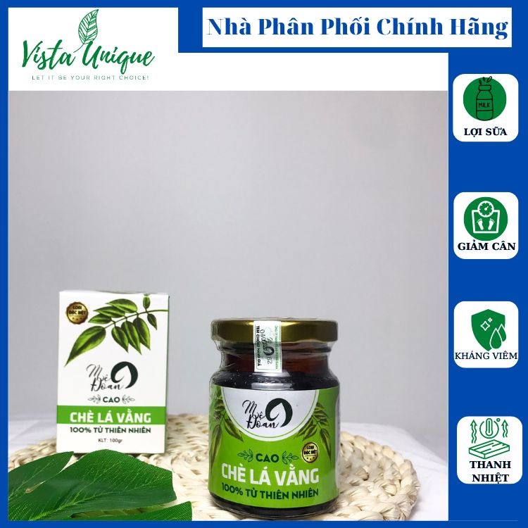 Cao Chè Vằng Mệ Đoan Hũ 100gr Trà Vằng Cao Cấp Lợi Sữa Cho Mẹ Sau Sinh Chè Vằng Lợi Sữa Thon Gọn Vóc Dáng Trà Vằng Sẻ