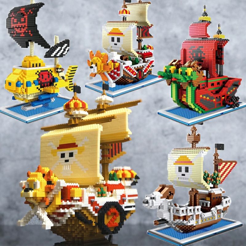 Lego One Pice đồ chơi lắp ráp mô hình tàu hải tặc Thousand Sunny cỡ lớn lego 3d ANDATOY AD1166