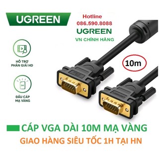 Dây vga 10m ugreen 11633 - hàng chính hãng bh 18 tháng