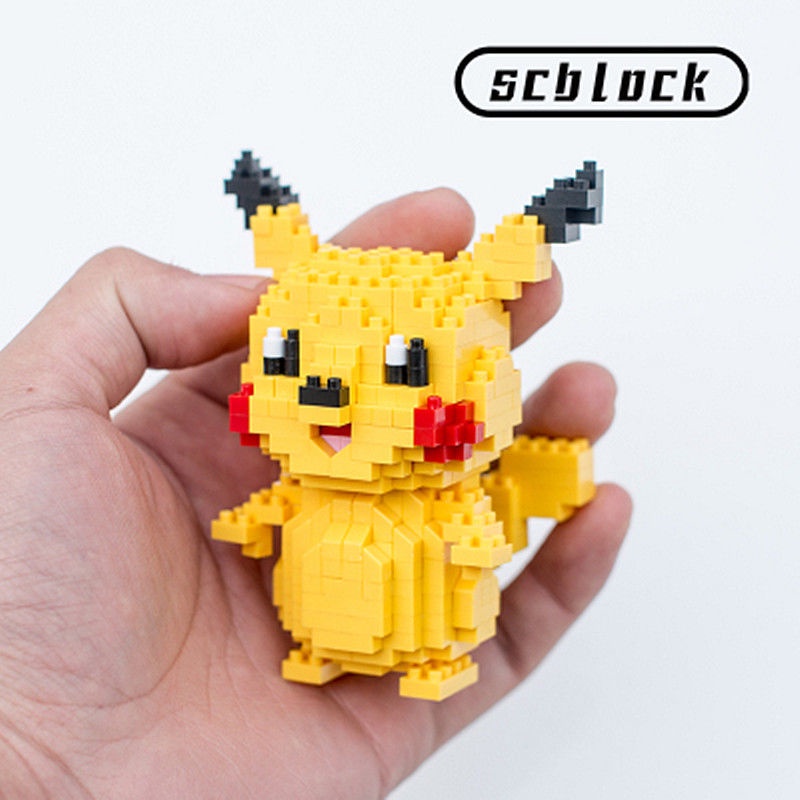 Bộ Đồ Chơi Lắp Ráp Lego Mini Hình Pikachu Dễ Thương Cho Bé