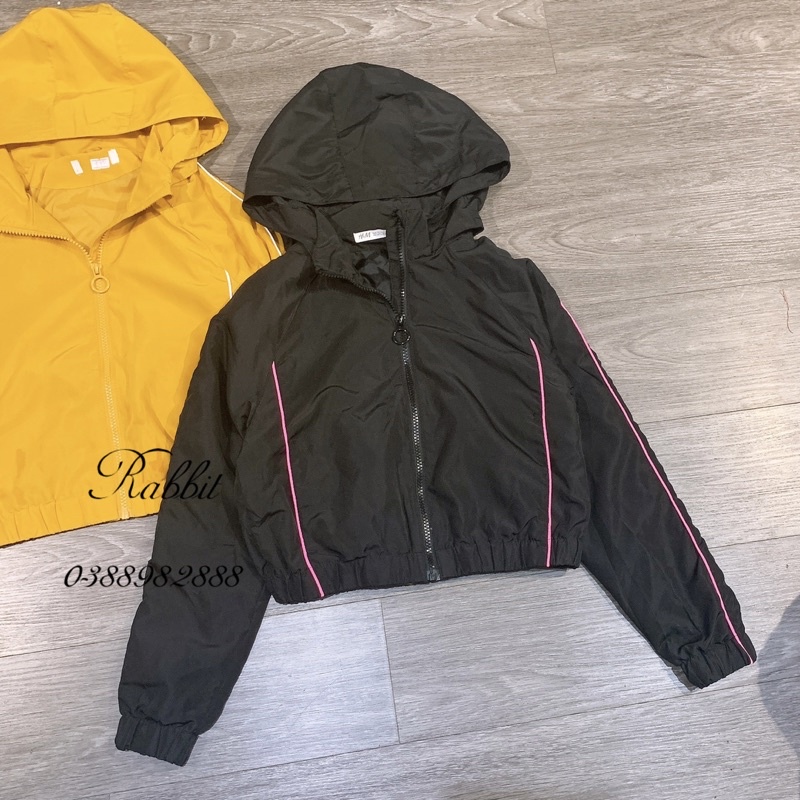 Áo khoác gió dáng ngắn HM