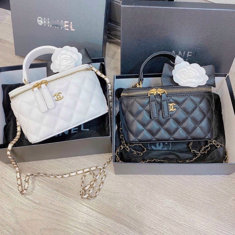 Cốp hoa trà size 20 full box chuẩn đẹp túi xách đeo vai