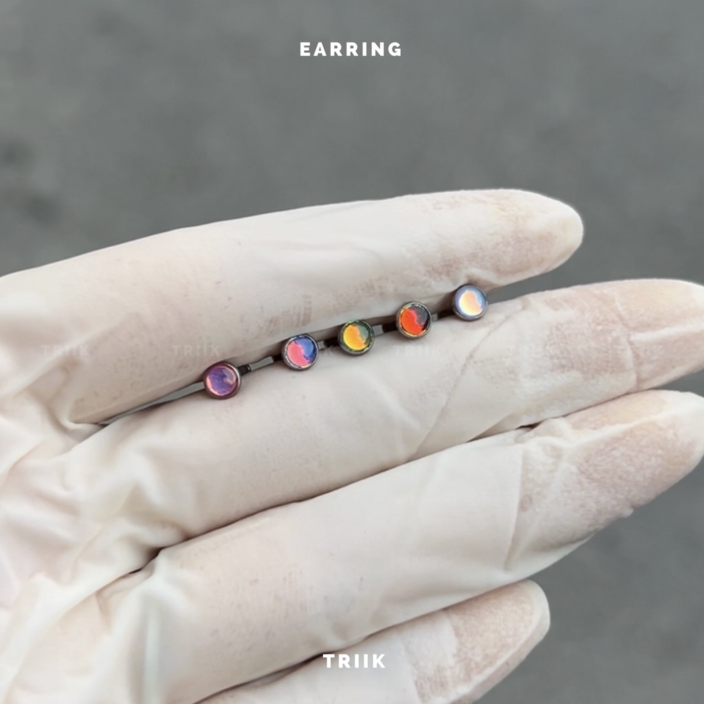 Khuyên tai - Rainbow Earring ( giá 1 chiếc )