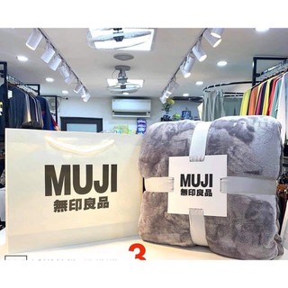Chăn lông tuyết Muji 2mx2,3m, 1,8kg hàng loại 1siêu mềm mịn, chăn lông tuyết cao cấp