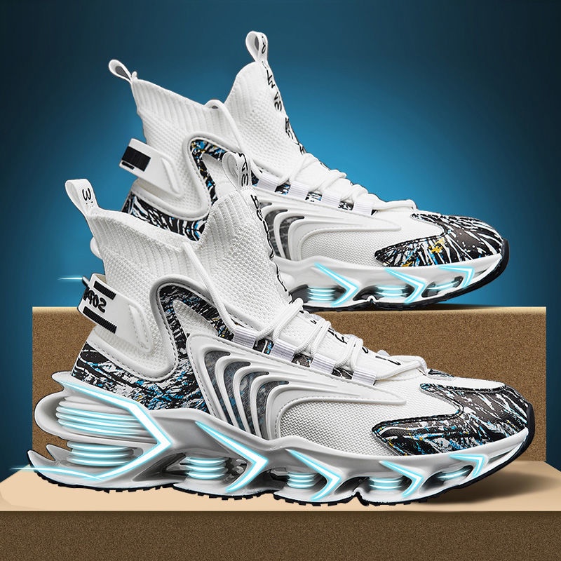 Giày Air Force Thời Trang Châu Âu Cá Tính Cho Nam 1 Giày Thể Thao Cổ Cao Khối Lượng Nhẹ Thoáng Khí Thời Trang Cho Nam