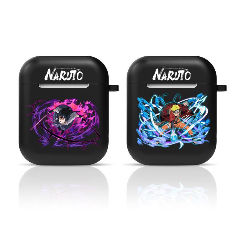 Vỏ Bảo Vệ Hộp Sạc Tai Nghe Apple Airpods 1 2 Pro 3 Bằng Silicon Họa Tiết Hoạt Hình NARUTO Dễ Thương Chống Rơi