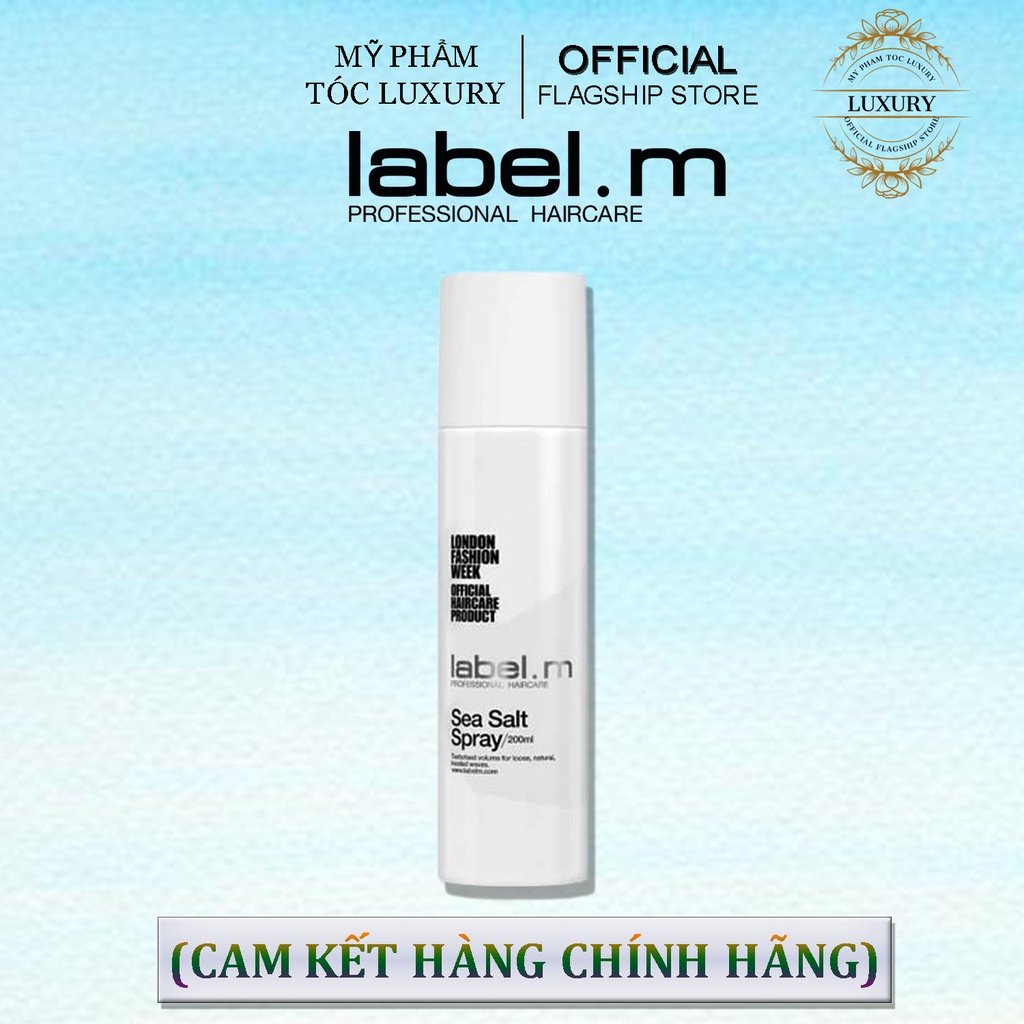 Keo xịt phồng tóc muối biển LABEL.M SEA SALT SPRAY 200ML