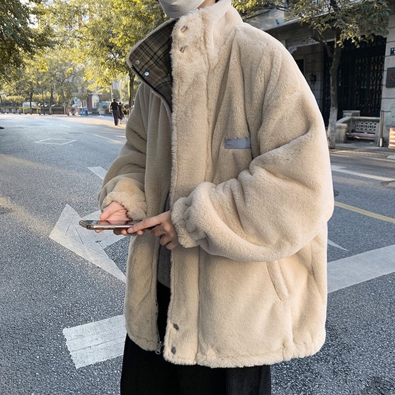 Áo khoác lông mùa đông 2 mặt dày dặn hàng cao cấp