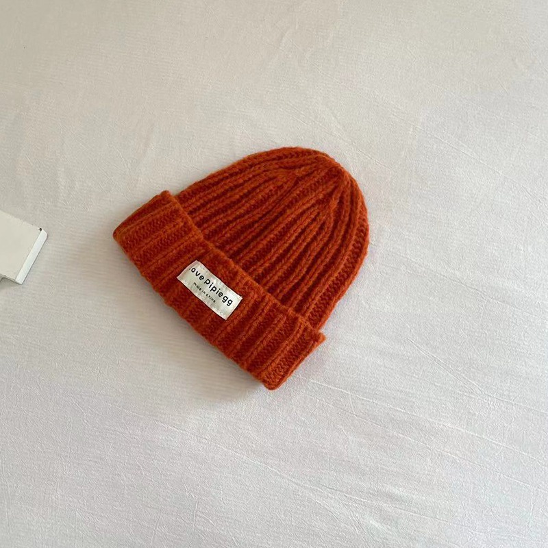 Mũ Len Dệt Kim Kẻ Sọc Dọc Màu Sắc Kẹo Ngọt Xinh Xắn Phong Cách Hàn Quốc Cho Bé