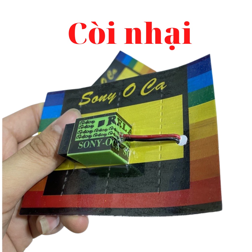 Chíp còi nhại sony nháy dồn dập, liên tục kêu tít tít tít gắn cho tất cả các dòng xe máy siêu bền