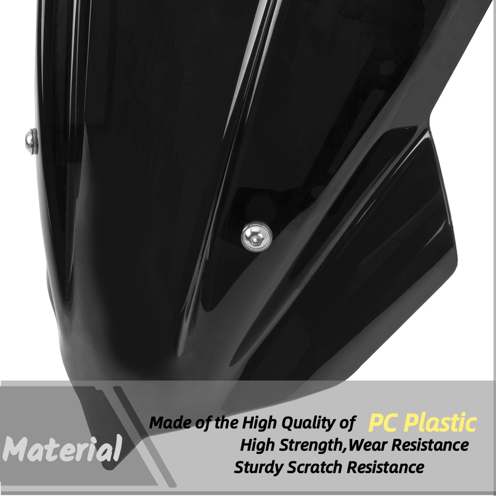 VISER Kính Chắn Gió Chuyên Dụng Cho Xe Mô Tô Kawasaki Z250 Z400 2019-2023 Z 400