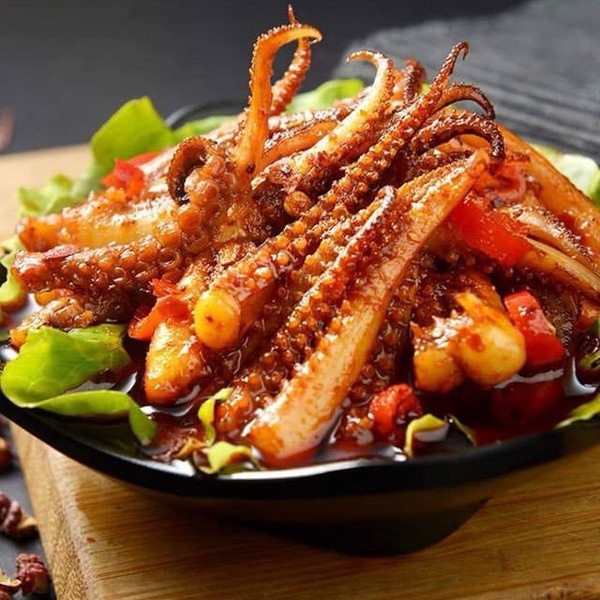 Đầu Râu Mực To, Đầu Râu Mực Siêu Ngon, Đầu Râu Mực Giòn Sạch MUMFOOD