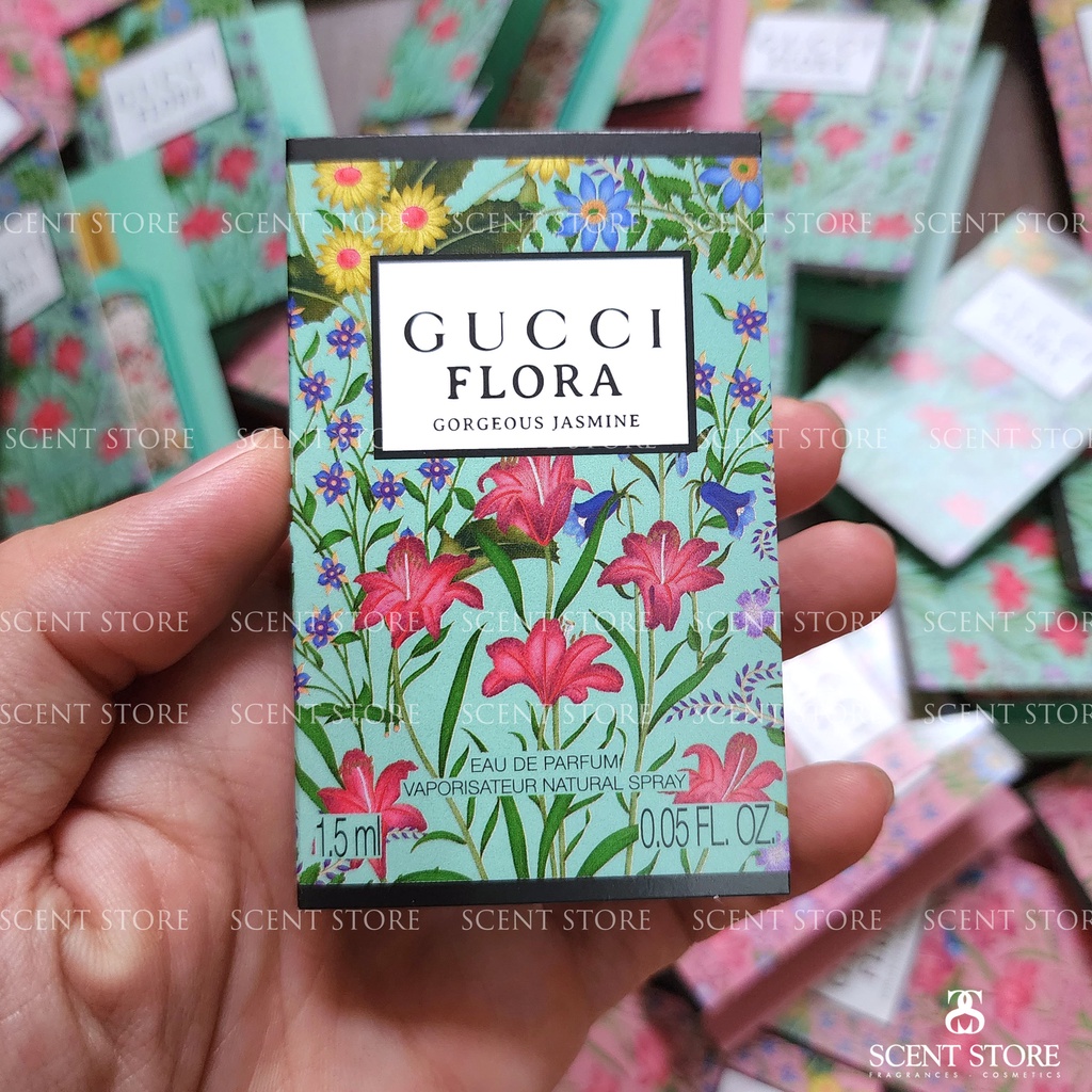 Scentstorevn - Vial chính hãng nước hoa Gucci Flora Gorgeous Gardenia EDP, Gorgeous Jasmine [1.5ml]