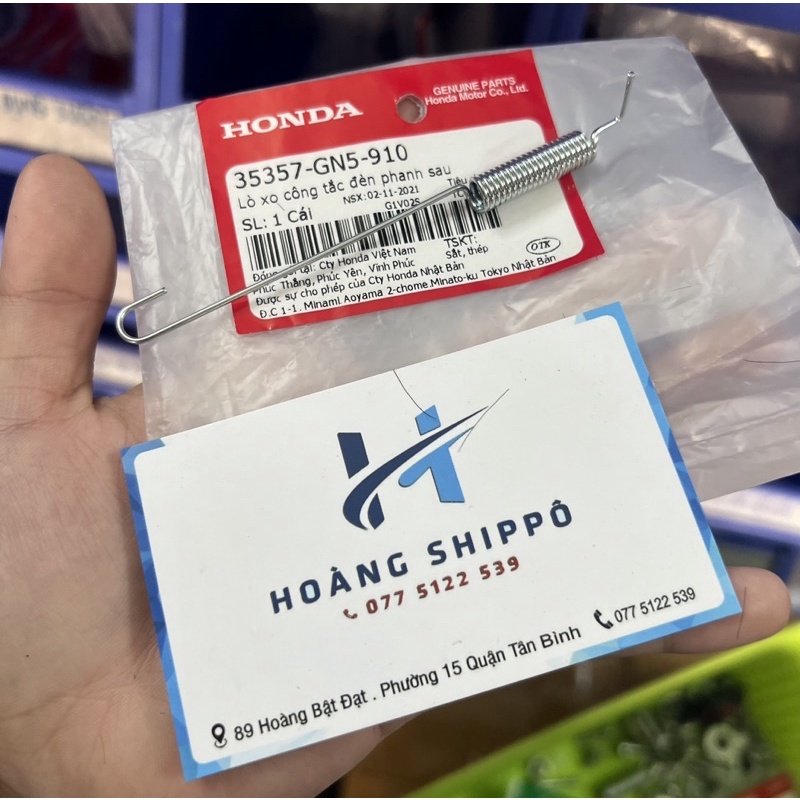 Lò xo công tắc đèn phanh sau wave dream chính hãng