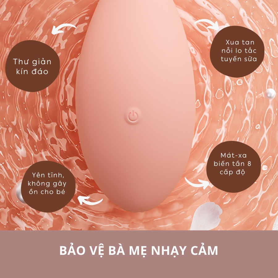 Máy Massage NCVI Làm Thông Tuyến Sữa Sau Sinh