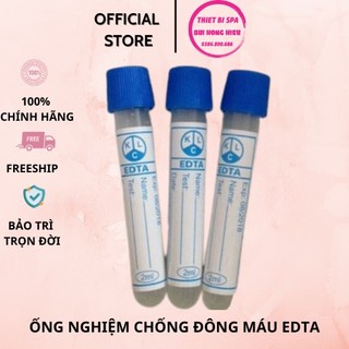 Ống Nghiệm EDTA Chống Đông Máu Nắp Xanh [Hộp 100 Ống]