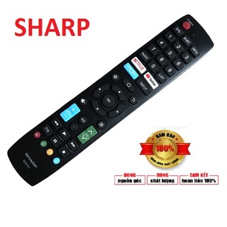 Điều khiển tivi sharp RNF01 hàng chính hãng, Remote TV sharp cho TV thông minh smart