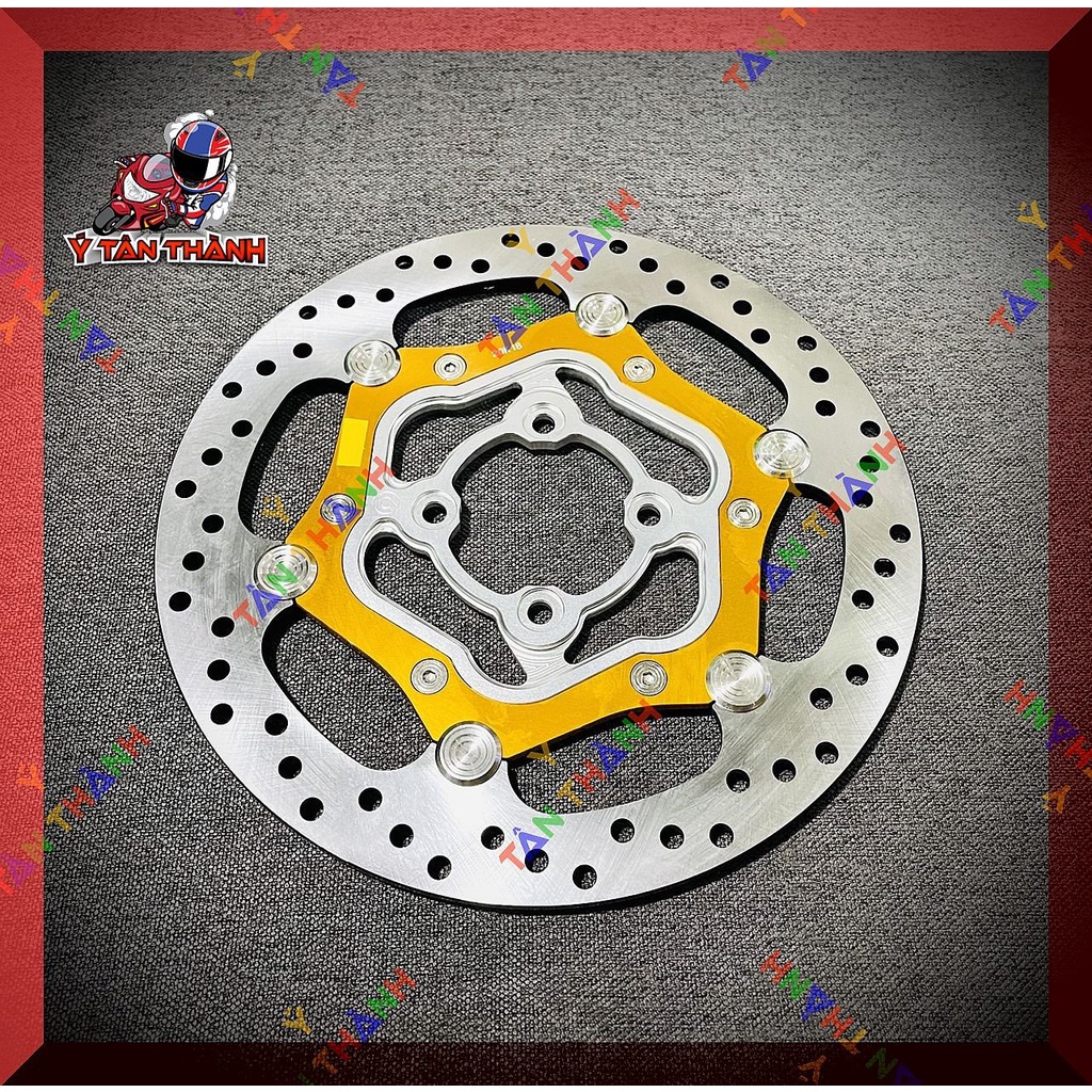 Đĩa thắng rembo over 267mm long đền inox MS36