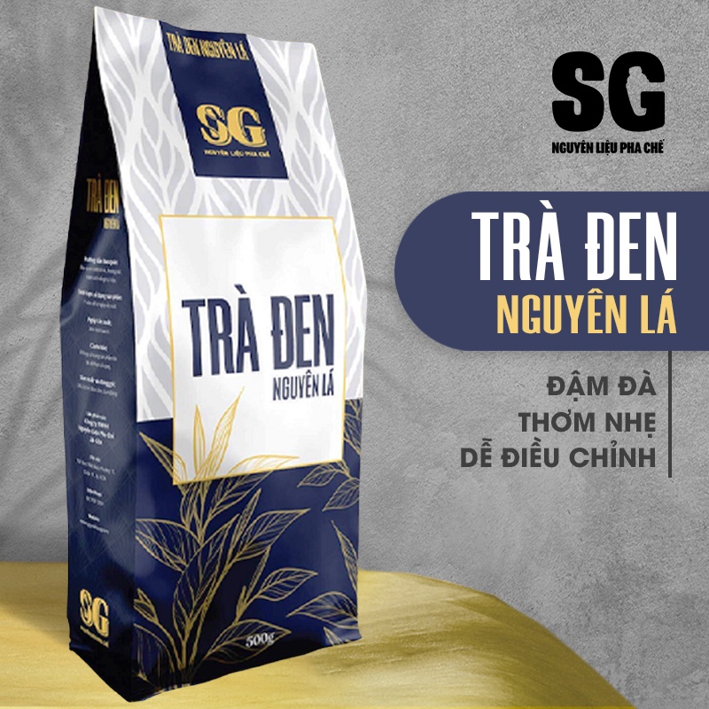 Trà Đen Nguyên Lá SG Nguyên Liệu Pha Chế 500g