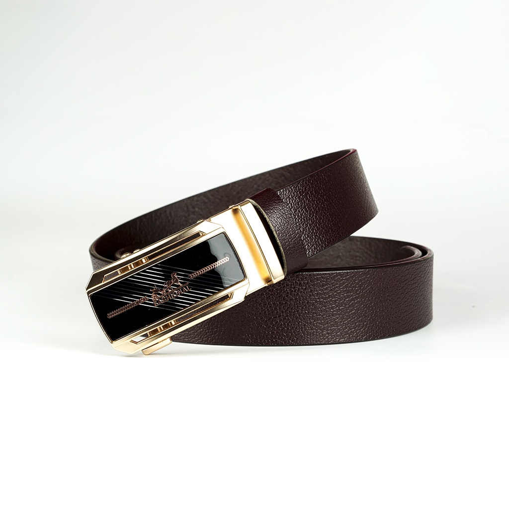 Thắt lưng nam cao cấp, dây nịt da bò nguyên cắt nguyên tấm 1 lớp siêu bền đẹp bảo hành 12 tháng