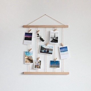 Khung gỗ treo ảnh decor trang trí
