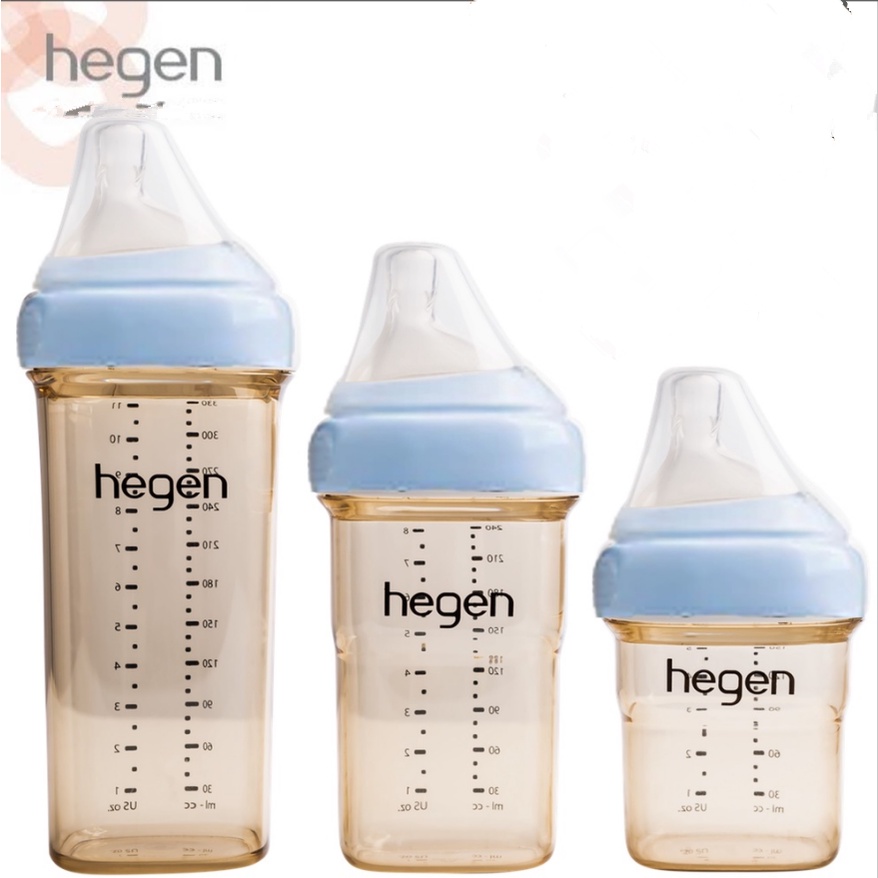 Hegen PCTO 150ml 240ml 330ml Chai xanh PPSU hegen Bình sữa cho bé