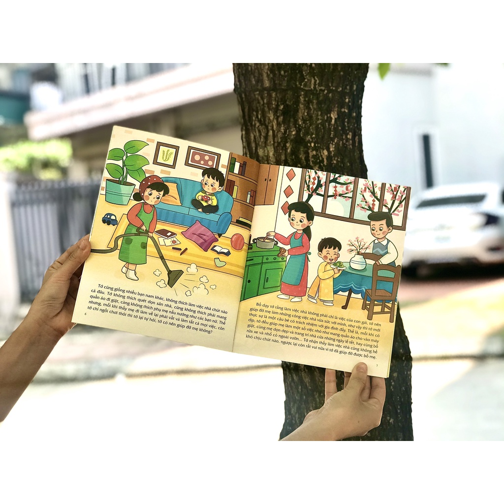 Sách - Bộ 4 cuốn - Giáo dục giới tính và nhân cách dành cho bé trai