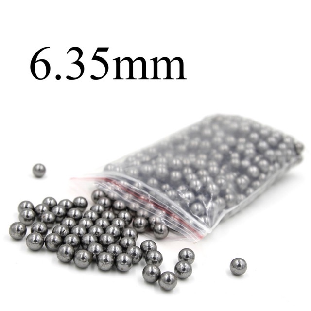 1KG BI SẮT 6.35MM VÀ BI 7MM