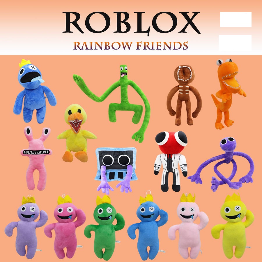 Rainbow Friends Roblox gấu bông quái vật xanh lam cực đẹp