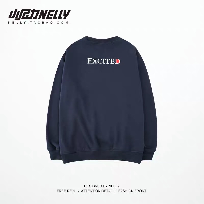 Áo nỉ Sweater Nelly unisex mẫu mới 2022 vô diện 2 màu
