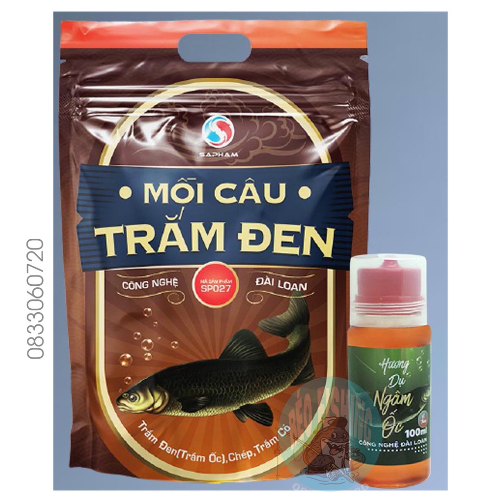 BỘ MỒI CÂU TRẮM ĐEN SA PHẠM