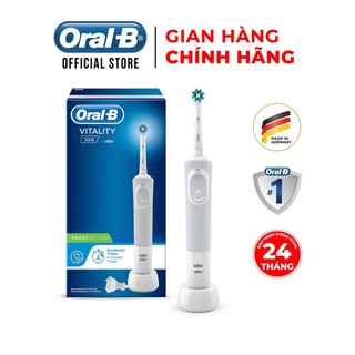 Bàn chải đánh răng điện Oral-B Vitality 100 CrossAction White D100.413.1